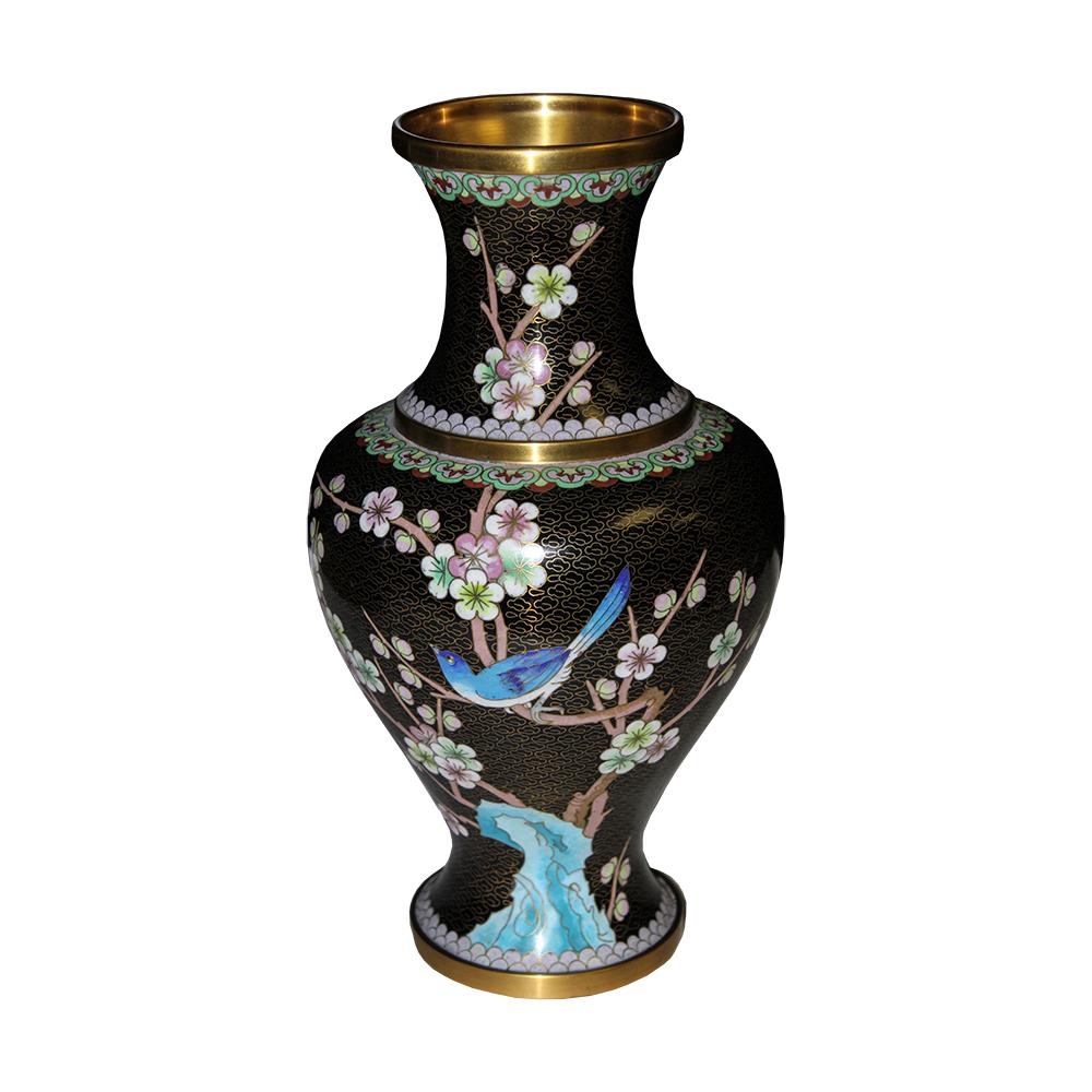  Cloisonne Cherry Blossom Vase