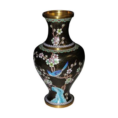 Cloisonne Cherry Blossom Vase