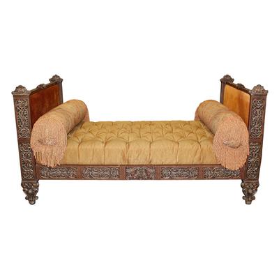 Old World Daybed with Bolster Pillows 