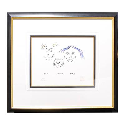  John Lennon signed Print 
