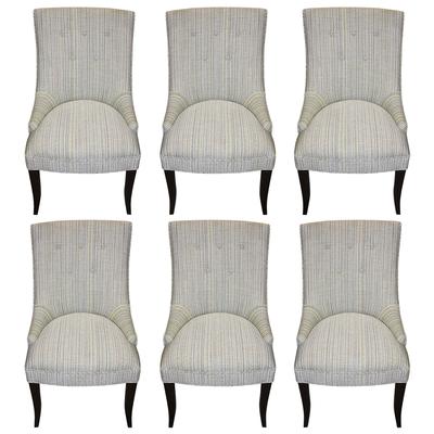 Set of 6 Green Chairs