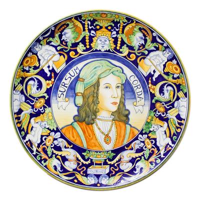 Antica Italian Ceramic Platter