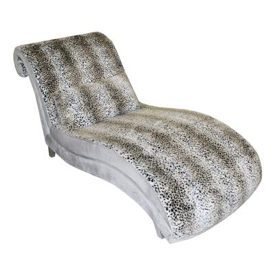 Aico Jane Seymour Leopard Chaise Lounge