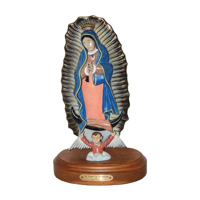 Virgin Guadalupe M Oviedo Statue