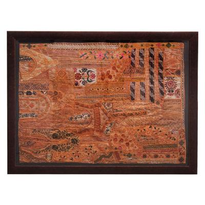 Tribal Fabric Quilted Art 