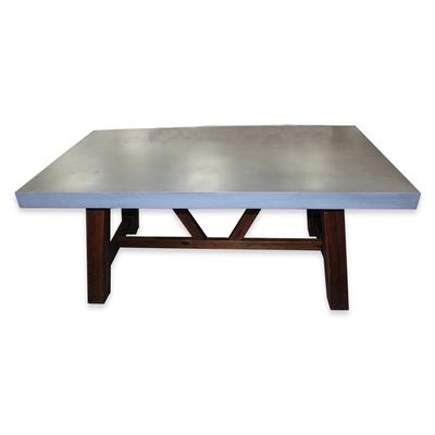 Grey Cement Dining Table