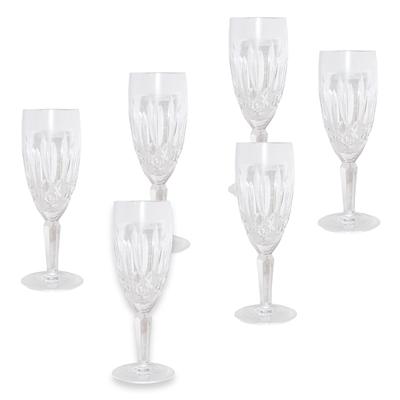 Set of 6 Curraghmore Champagne Glasses 