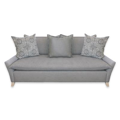 West Elm Grey Upholstered Sofa