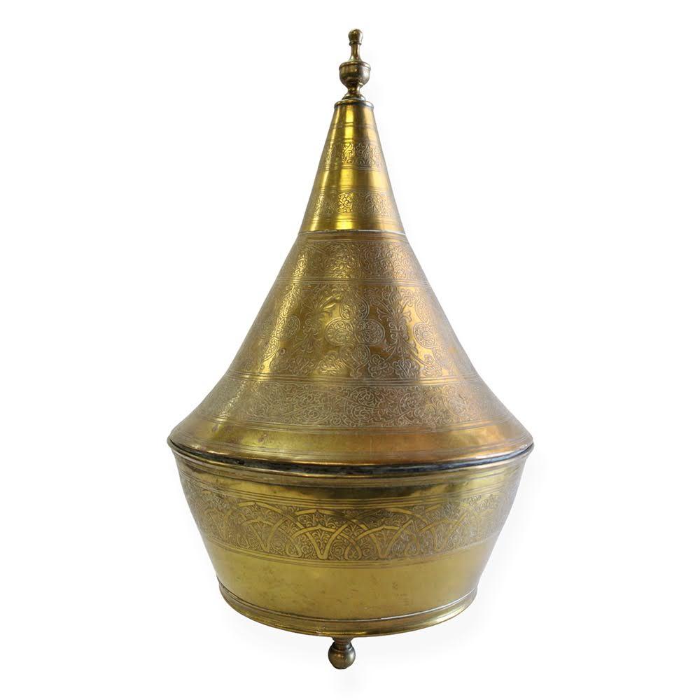  Brass Moroccan Tagine