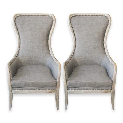 Pair of Uttermost Chenin Accent Chairs