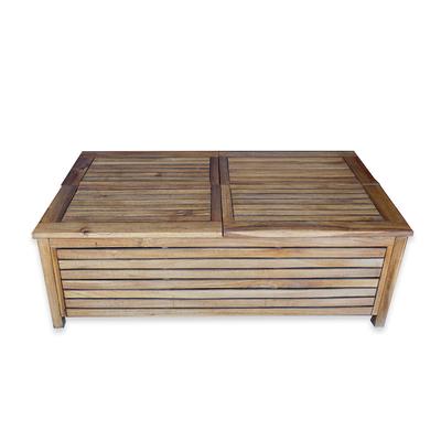 Teak Wood Coffee Table with Storage