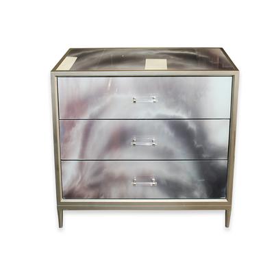 3 Drawer Chest with Acrylic Pulls 