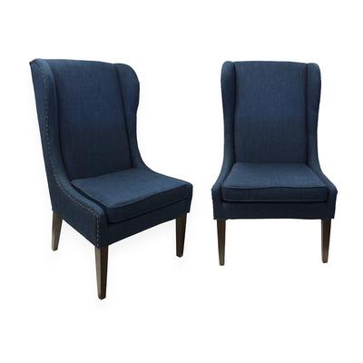 Pair of Madison Park Wingback Chairs 