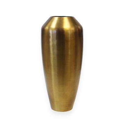 Restoration Hardware Small Brass Teardrop Vase