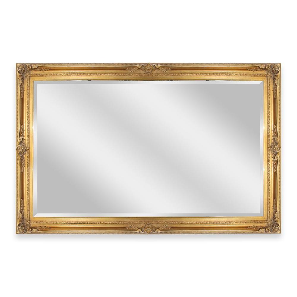  Beveled Mirror Gold Frame