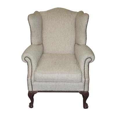 Fabric Wingback Chair