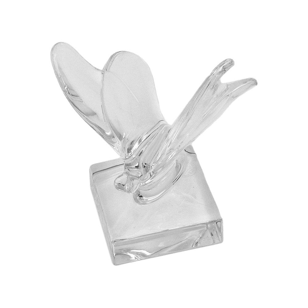  Baccarat Crystal Butterfly Figurine