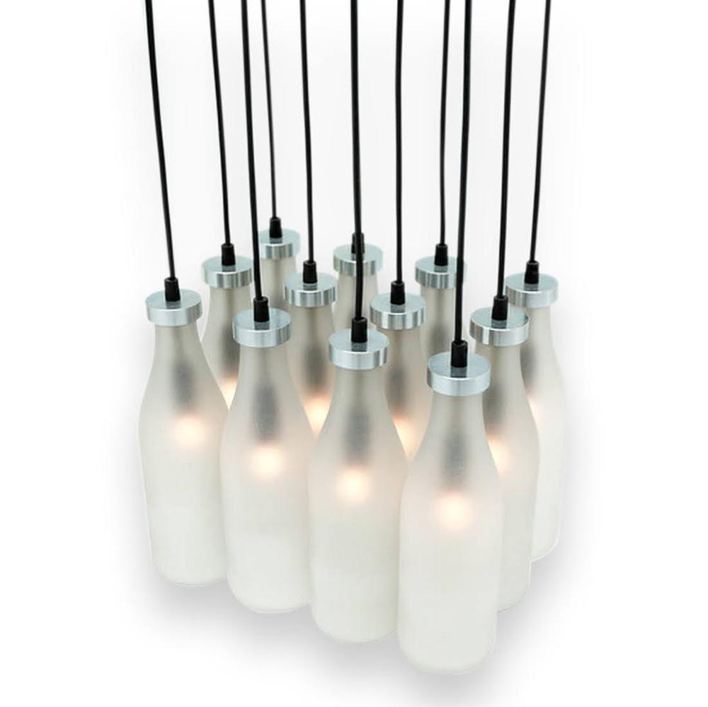  12- Light Droog Milk Bottle Pendant Light