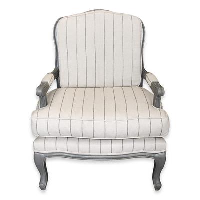 Cane Back Stripe Chair