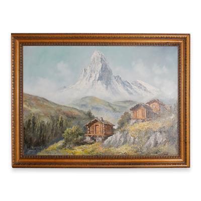 Italian Alps Lodges Art