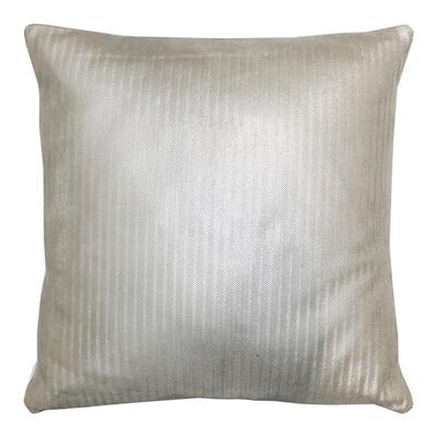 Restoration Hardware Metallic and Suede Accent Pillow