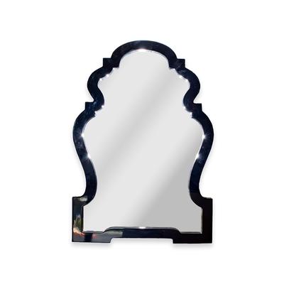 Jonathan Adler Queen Anne Lacquered Mirror 