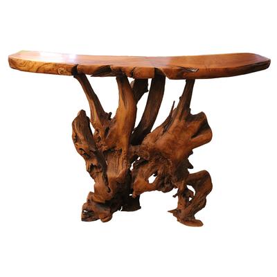Rustic Furniture Teak Root Console Table