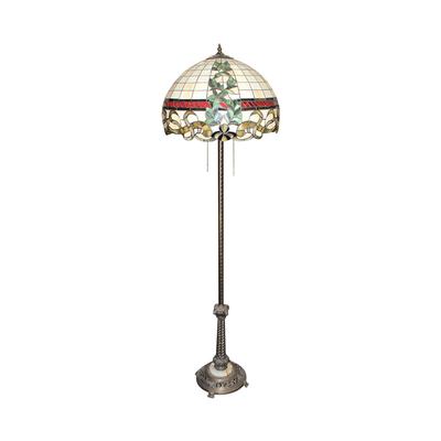 Stained Glass Shade Floor Lamp