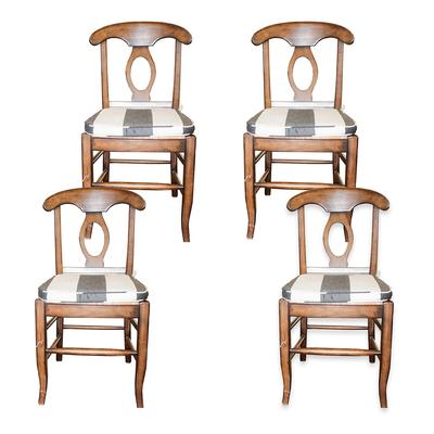 Pottery Barn Napoleon Dining Chairs with Cushion 