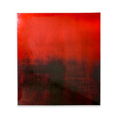 Z. Gallerie Red Love Lost Glass Print 