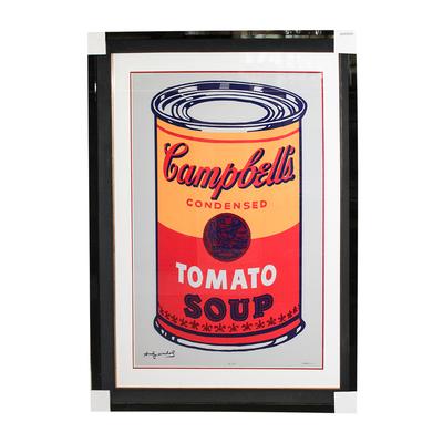 Warhol Campbells Soup Print