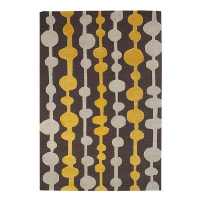World of Rugs Yellow Accent Wool Rug