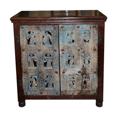 Carved Wood Chest