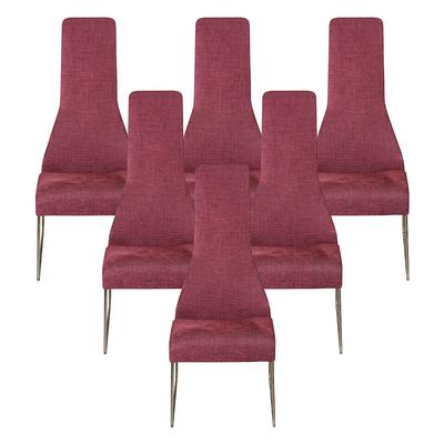 Set of 6 BB Italia Lazy 05 Dining Chairs