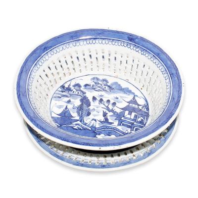 Canton Chinese Porcelain Set