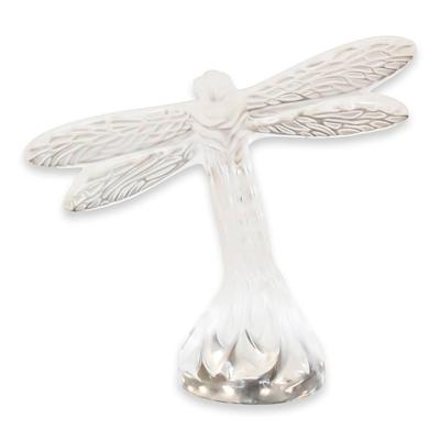 Lalique Clear Dragonfly Figurine