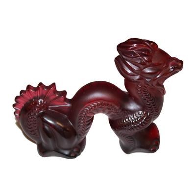 Lalique Crystal Red Dragon