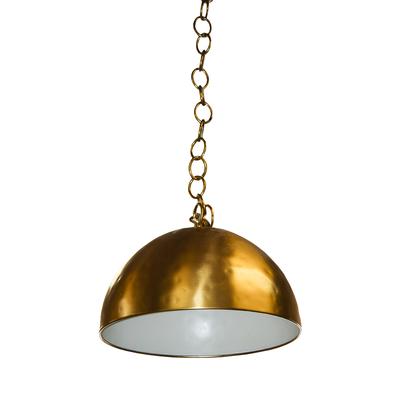 Visual Comfort Burnished Brass Pendant Light