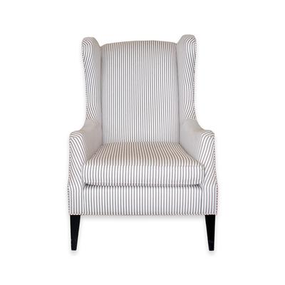 Mitchell Gold Striped Chair 