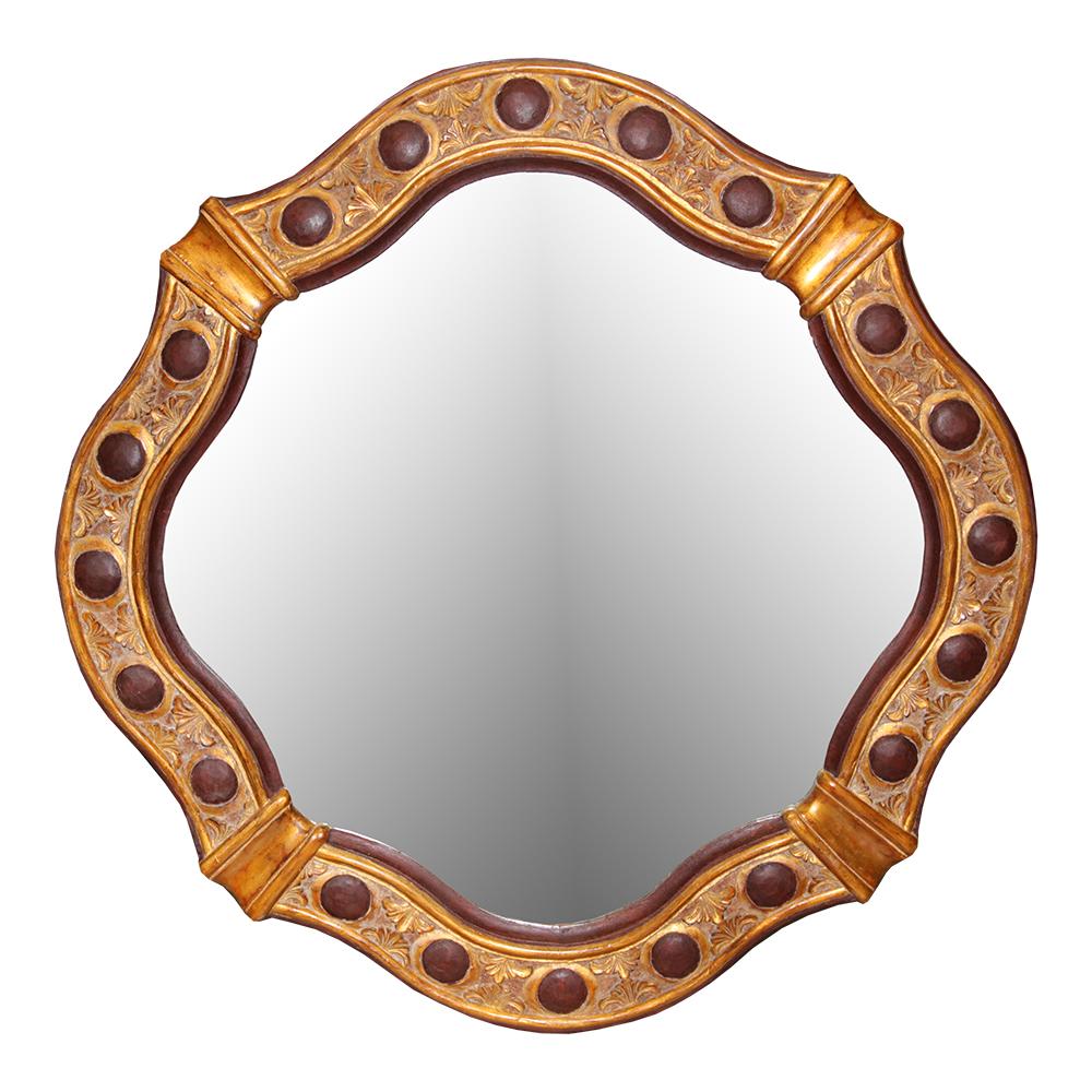  Dauphine Red & Gold Mirror
