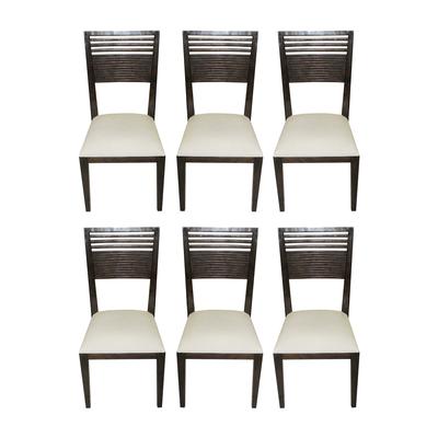 Set of 6 Maria Yee Ladderback Style Chairs