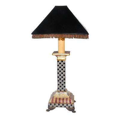Mackenzie-Childs Very Rare Torquay Table Lamp 