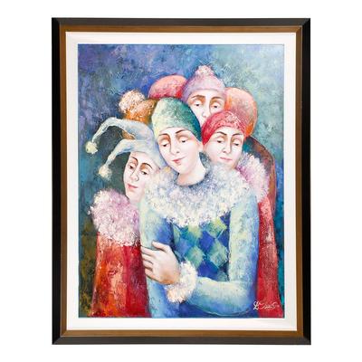Group of Jesters Painting