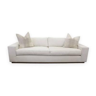 Custom Off White Fabric Sofa