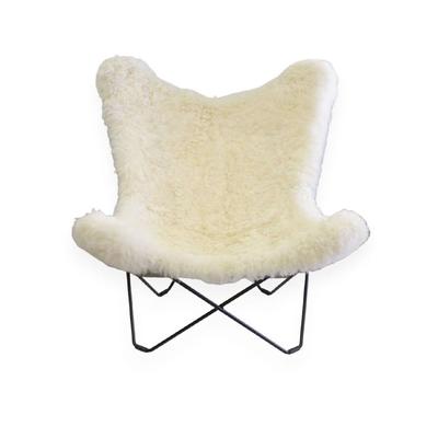Sheepskin Butterfly Chair