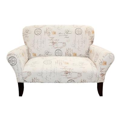 Container Marketing Text Fabric Loveseat