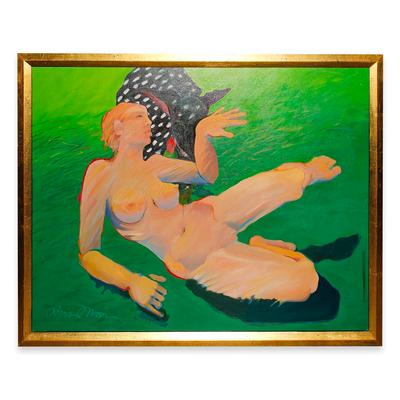 Signed Original Nude Oil Artwork