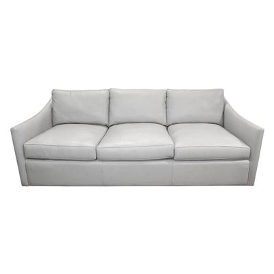 Arhaus Leather Modern Sofa