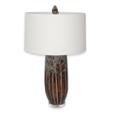 Brown Forest Table Lamp 