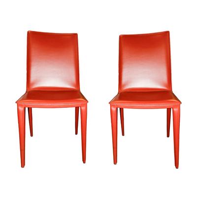 Pair of Design Within Reach Bottega Side Chairs 